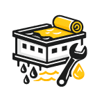 Hydroizolácia a&nbsp;opravy plochých striech